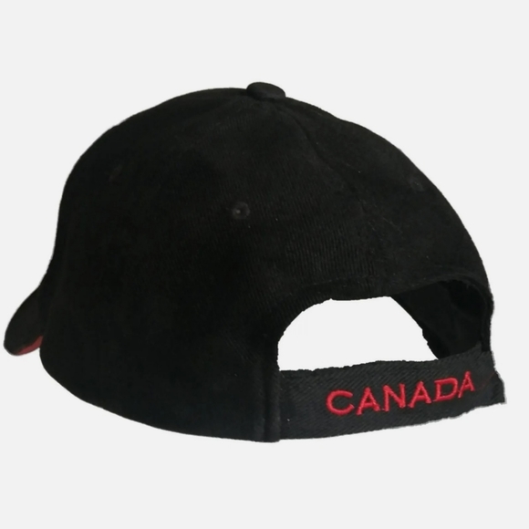 Sport Hockey Canada Black Adjustable Cap - Picture 3 of 4
